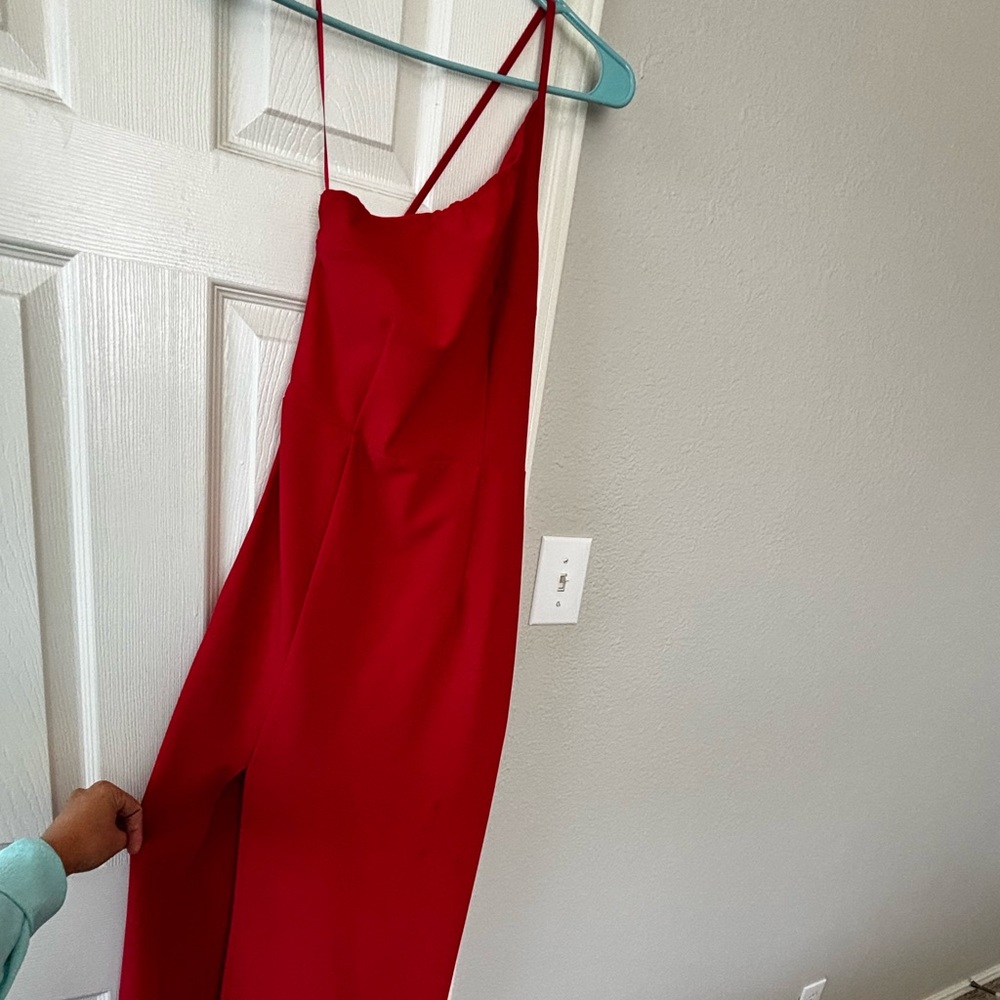 Red dress